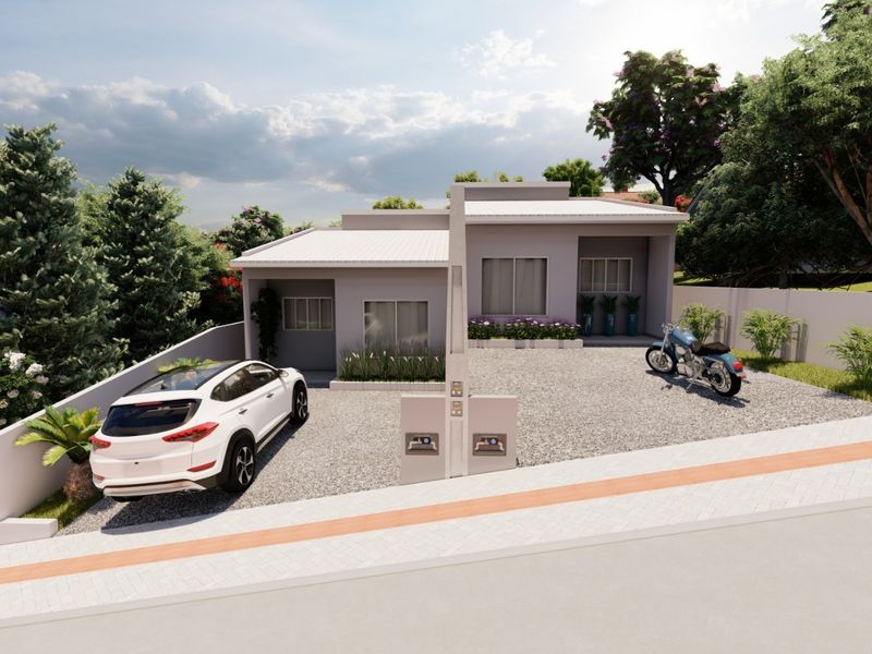 Casa à venda com 3 dormitórios, 1 banheiro, 2 vagas de garagens e 85m² de área privativa no bairro Araras