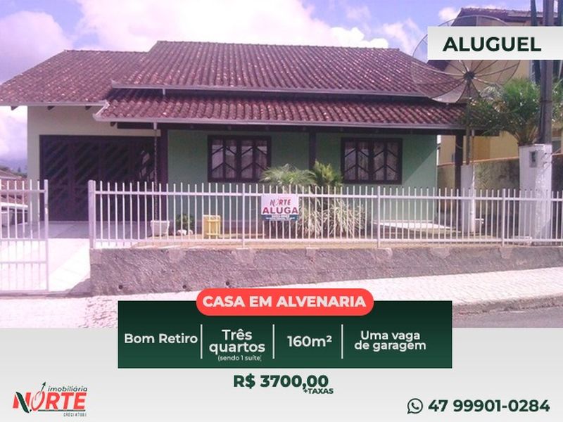 Casa de 3 quartos, no bairro BOM RETIRO, em Joinville | Eu Corretor