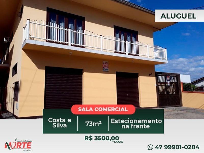 Sala Comercial de no bairro COSTA E SILVA, em Joinville | Eu Corretor