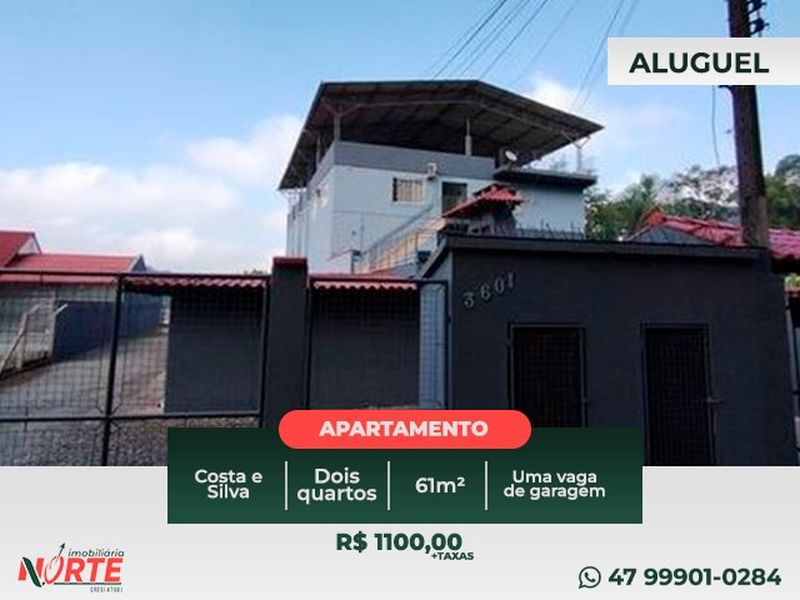 Apartamento de 2 quartos, no bairro COSTA E SILVA, em Joinville | Eu Corretor