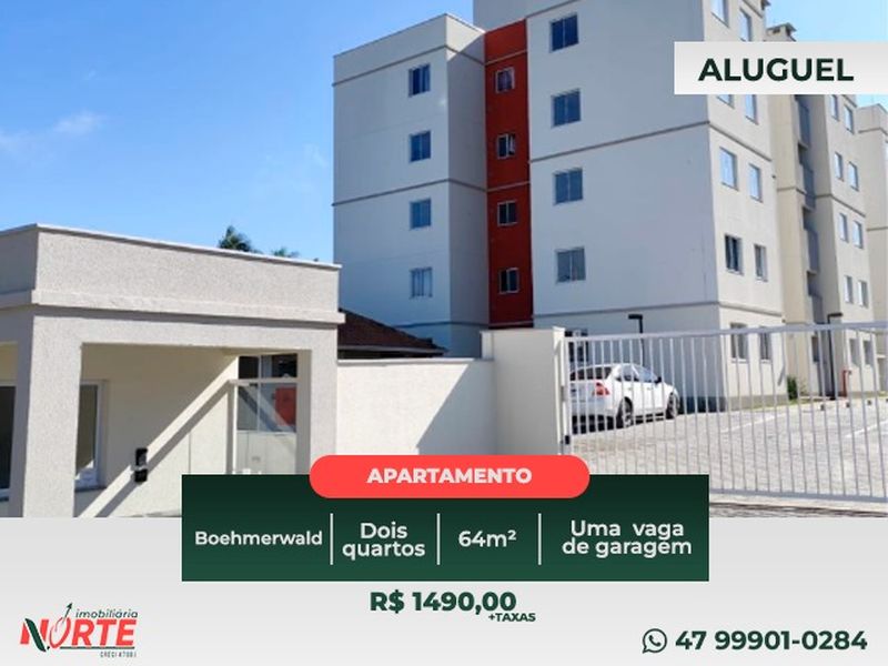 Apartamento de 2 quartos, no bairro BOEHMERWALD, em Joinville | Eu Corretor