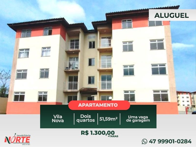 Apartamento de 2 quartos, no bairro VILA NOVA, em Joinville | Eu Corretor