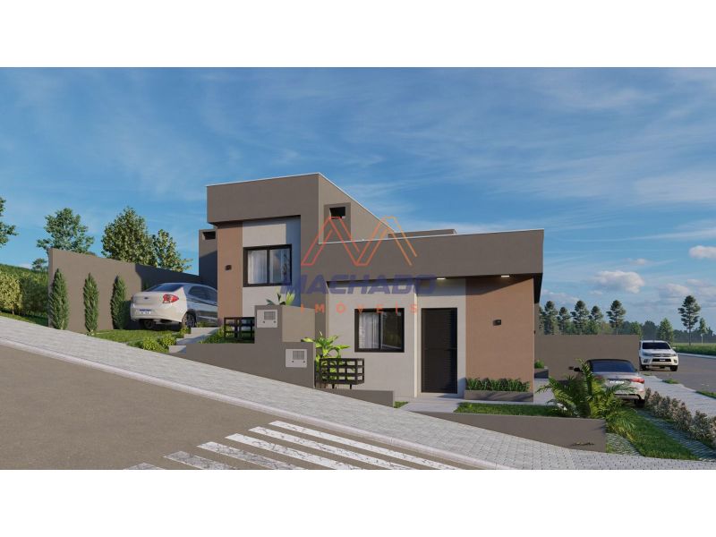 Casa à venda com 2 dormitórios, 1 banheiro, 1 vaga de garagem e 56m² de área privativa no bairro Efapi