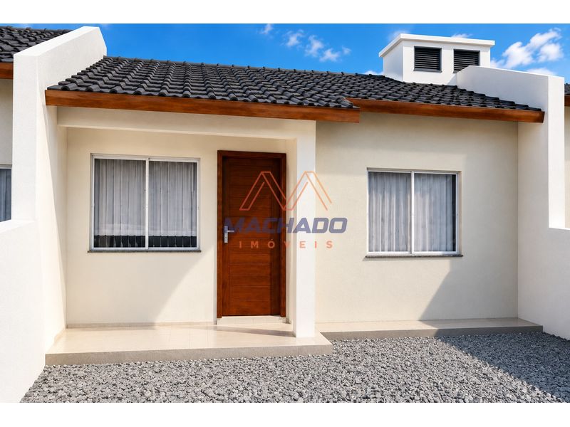 Casa à venda com 2 dormitórios, 1 banheiro, 1 vaga de garagem e 59m² de área privativa no bairro Efapi