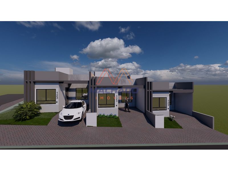Casa à venda com 2 dormitórios, 1 banheiro, 1 vaga de garagem e 43m² de área privativa no bairro Desbravador