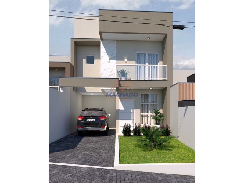 Casa à venda com 2 dormitórios, 1 banheiro, 2 vagas de garagens e 120m² de área privativa no bairro Efapi