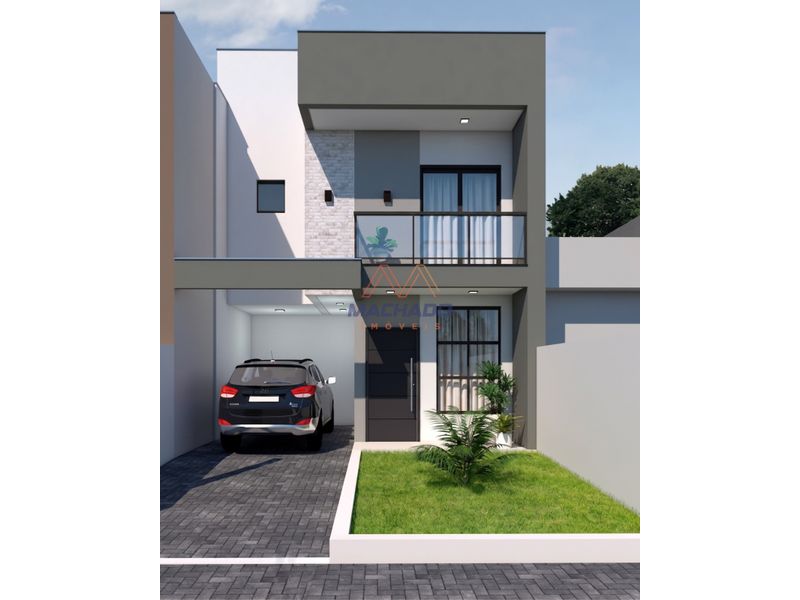 Casa à venda com 3 dormitórios, 1 banheiro, 2 vagas de garagens e 124m² de área privativa no bairro Efapi