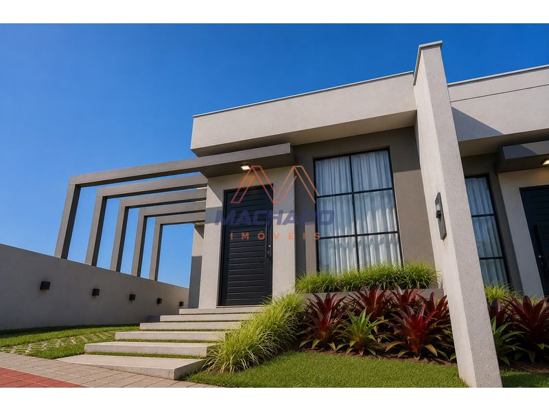 Casa à venda com 3 dormitórios, 1 banheiro, 2 vagas de garagens e 75m² de área privativa no bairro Efapi